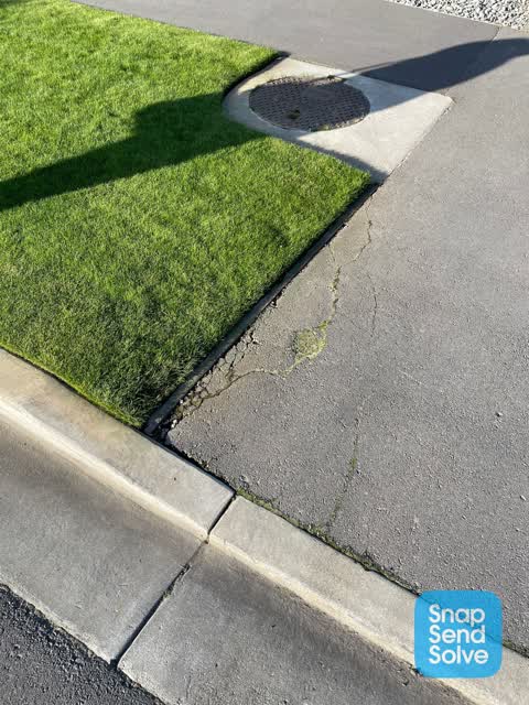 Pavement - Damaged, a report photo