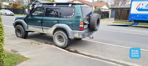 Hazard, vehicle, a report photo