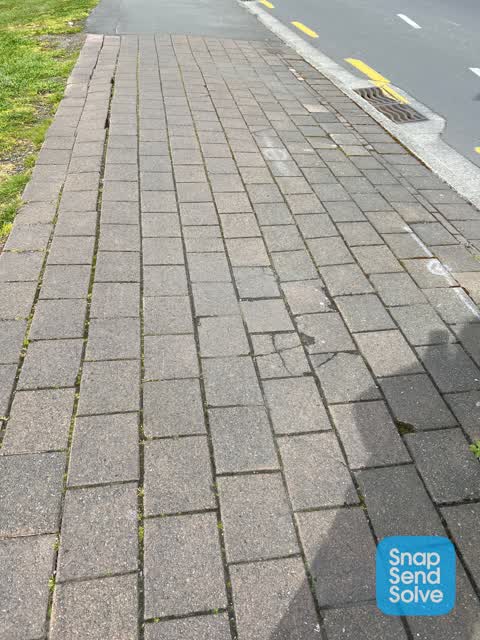 Pavement - Damaged, a report photo