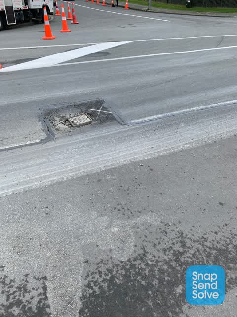 Damaged Road, a report photo