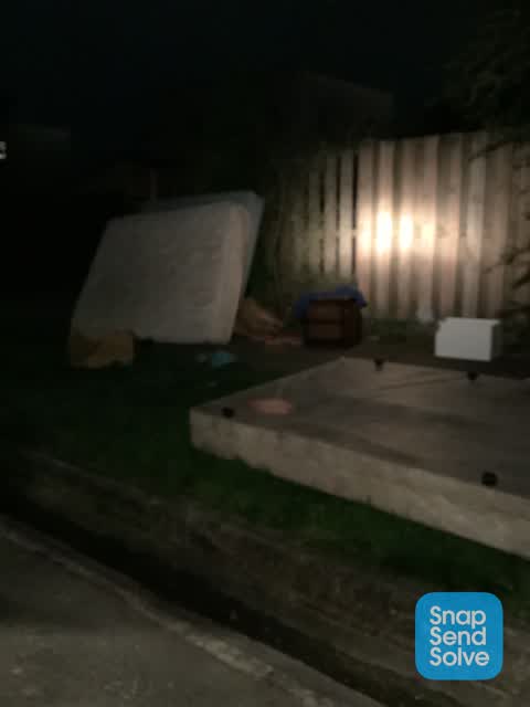 Dumped Rubbish, a report photo