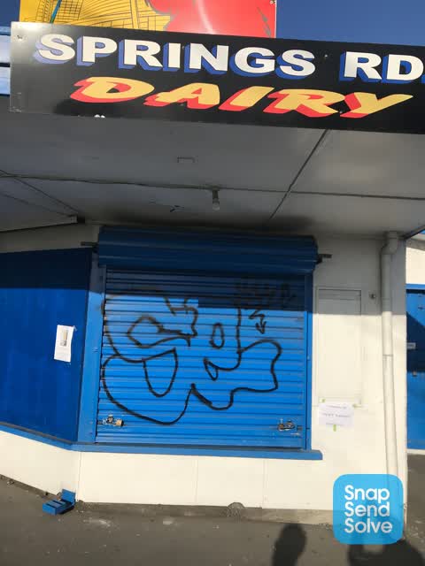 Graffiti, a report photo