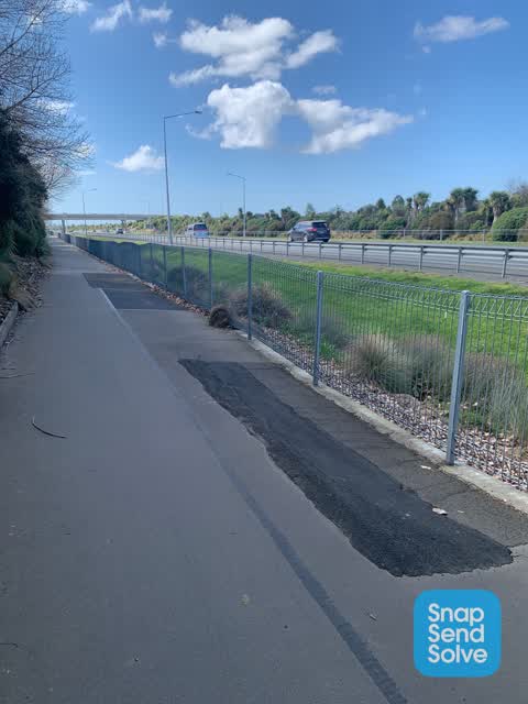 Pavement - Damaged — a report photo