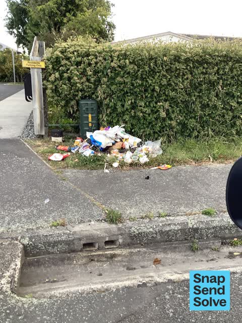Dumped Rubbish, a report photo