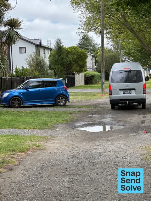 Hazard — vehicle — a report photo