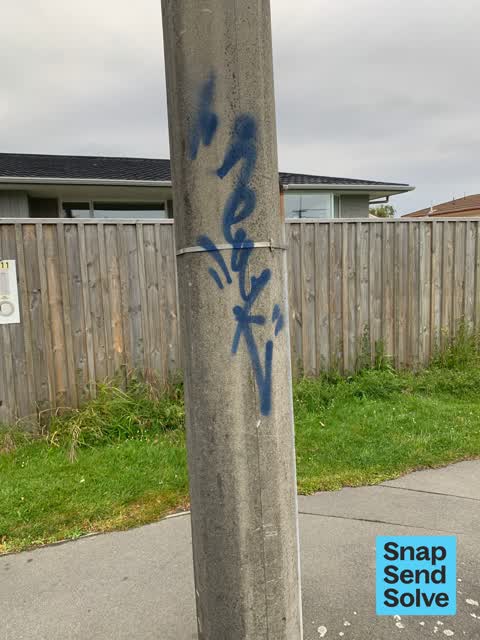 Graffiti, a report photo
