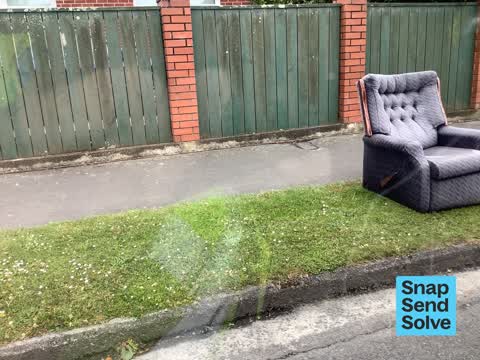 Dumped Rubbish, a report photo