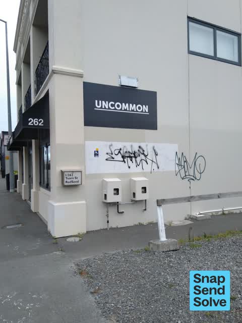 Graffiti — a report photo