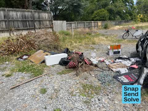 Dumped Rubbish — a report photo