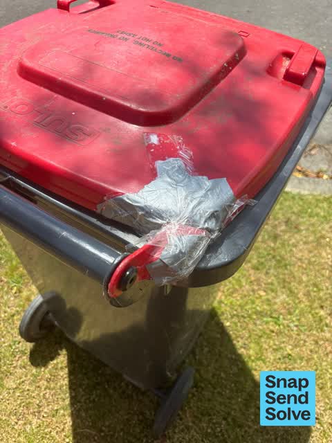 Rubbish and Bins - General, a report photo