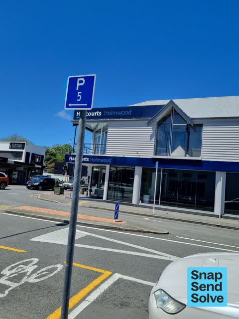 Damaged Street Sign, a report photo
