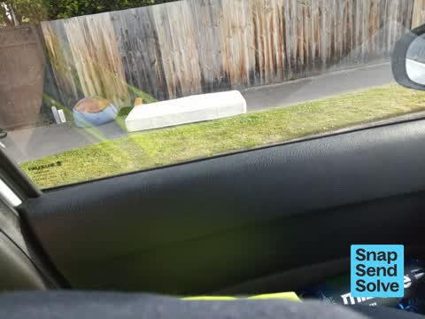 Dumped Rubbish — a report photo