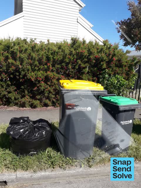 Dumped Rubbish, a report photo