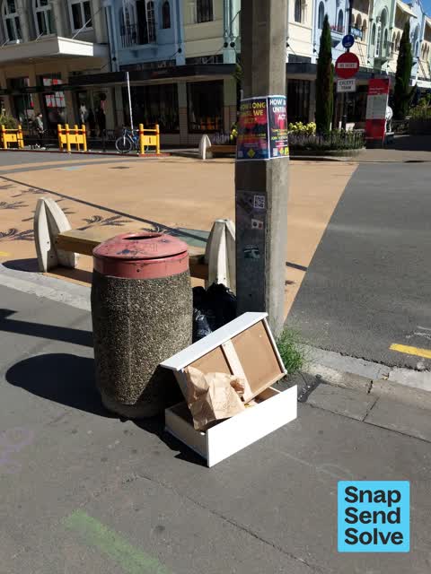 Dumped Rubbish — a report photo