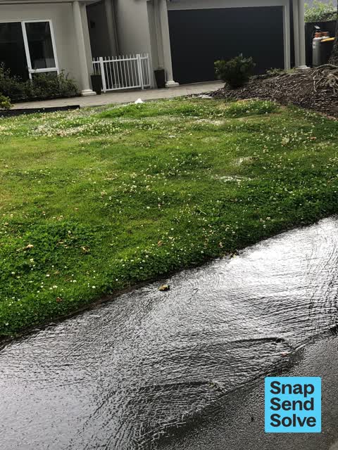 Water Leak, a report photo