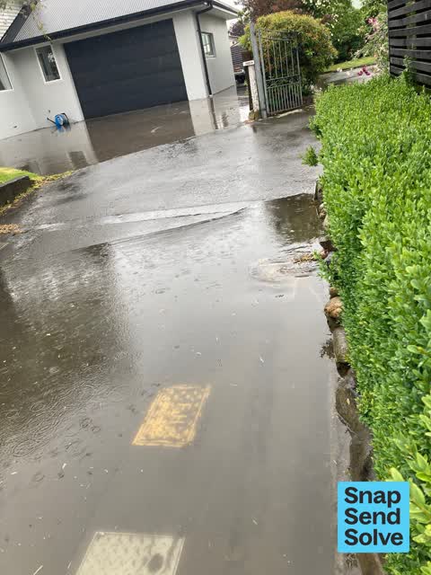 Flooding, a report photo