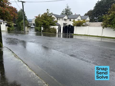 Flooding, a report photo