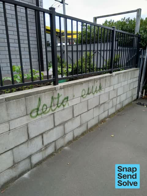 Graffiti, a report photo