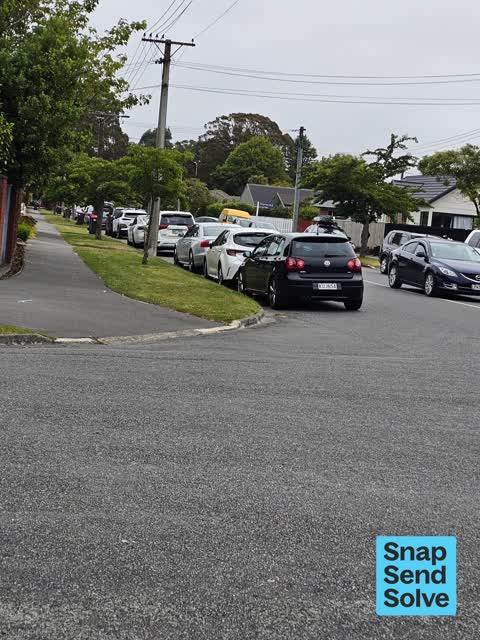 Hazard, vehicle, a report photo