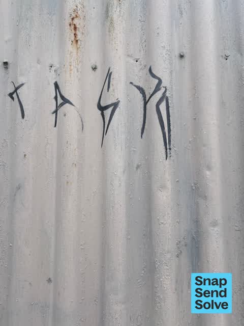 Graffiti — a report photo