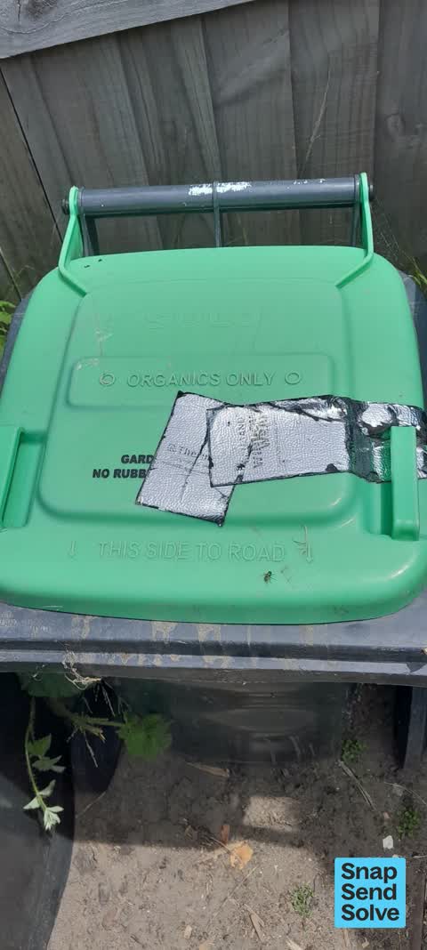 Rubbish and Bins - General, a report photo