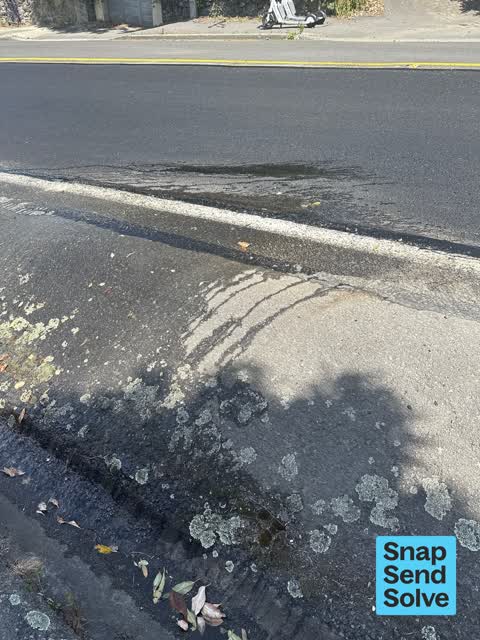 Water Leak, a report photo
