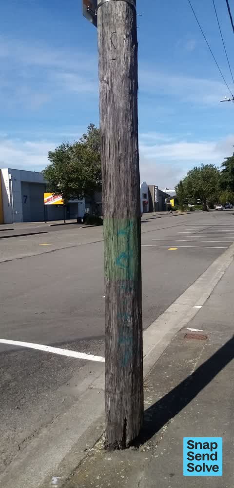 Graffiti, a report photo