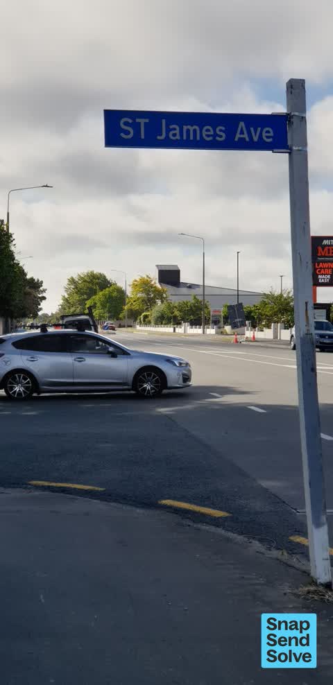 Poles and Signage - General, a report photo