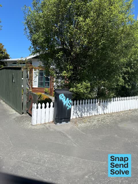Graffiti, a report photo