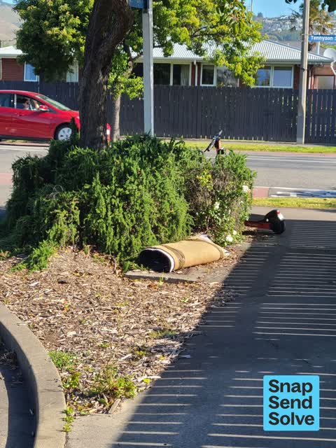 Dumped Rubbish, a report photo