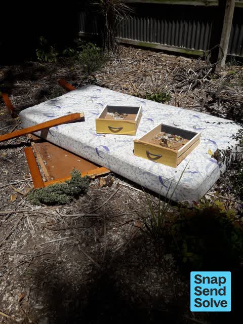 Dumped Rubbish — a report photo