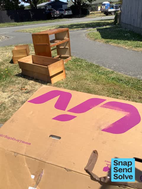 Dumped Rubbish, a report photo