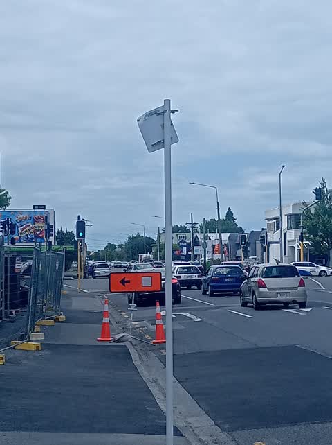 Damaged Street Sign, a report photo