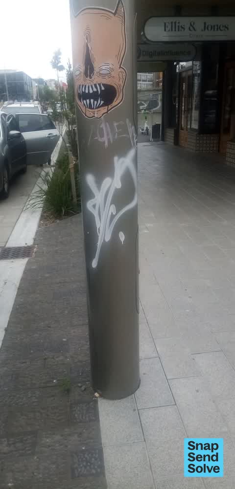 Graffiti — a report photo