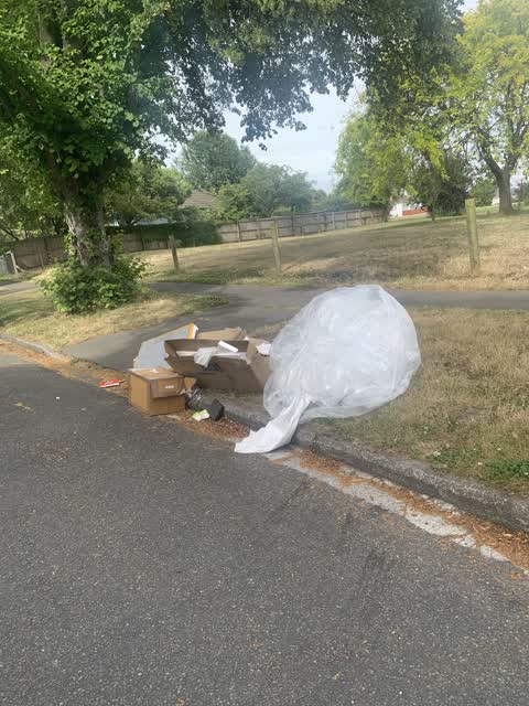 Dumped Rubbish — a report photo