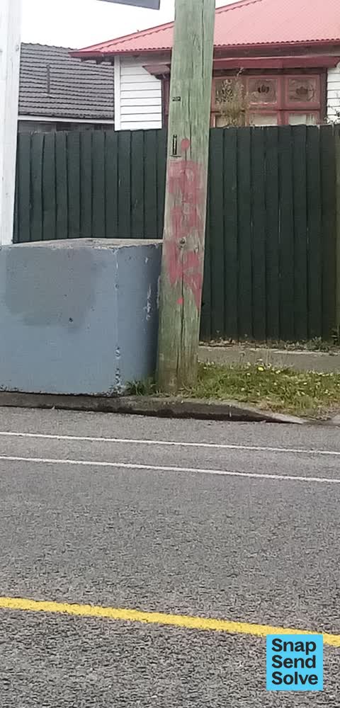 Graffiti, a report photo