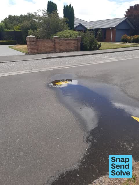 Water Leak, a report photo