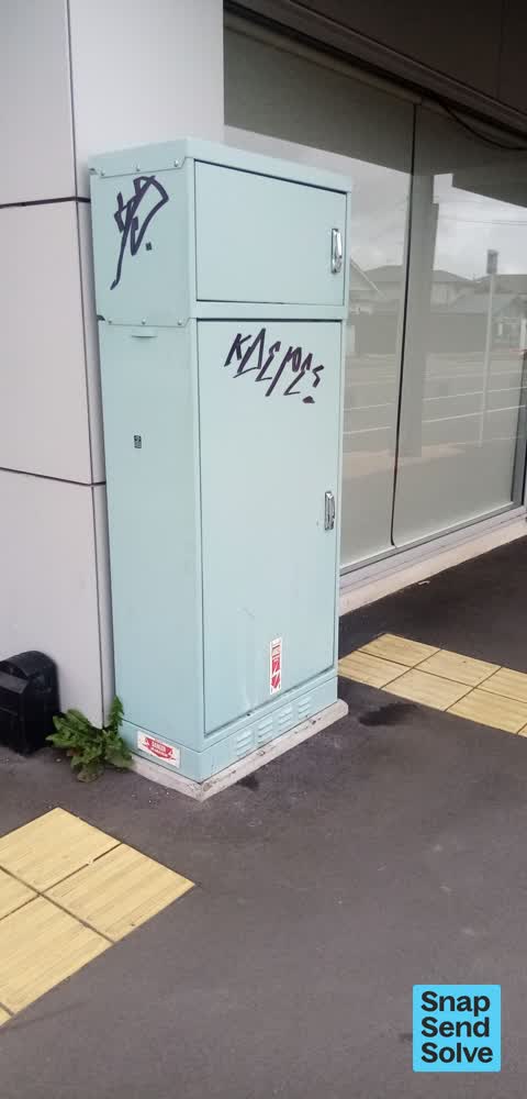 Graffiti, a report photo