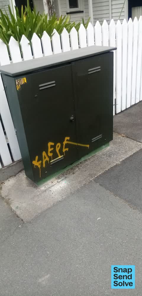 Graffiti, a report photo