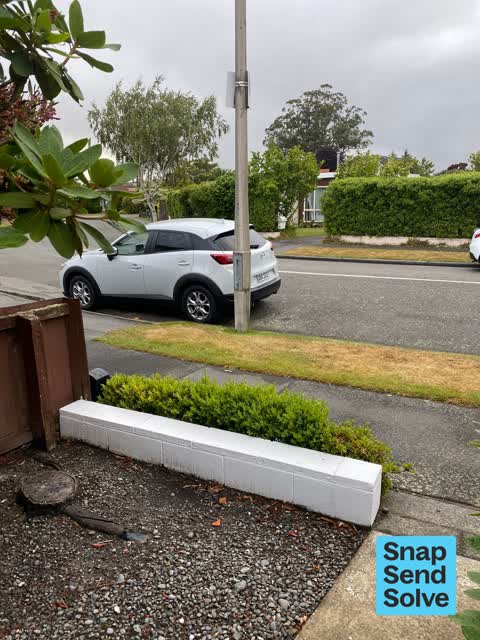 Hazard — vehicle — a report photo