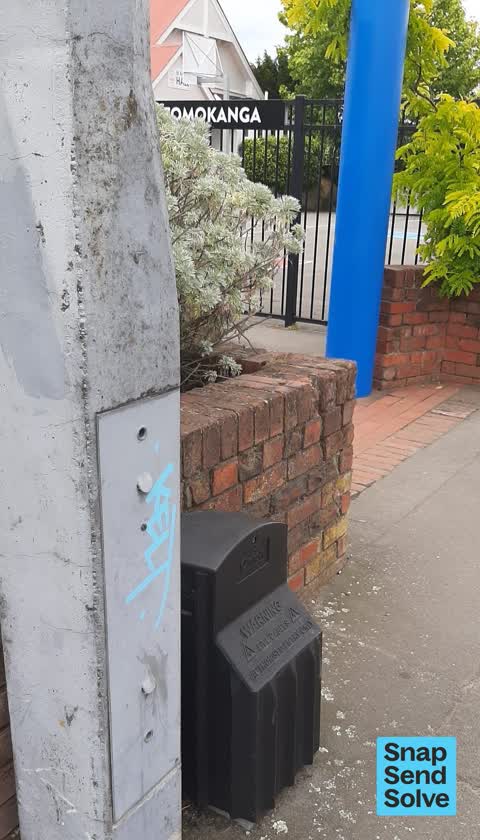 Graffiti, a report photo