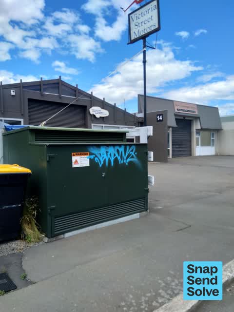 Graffiti, a report photo