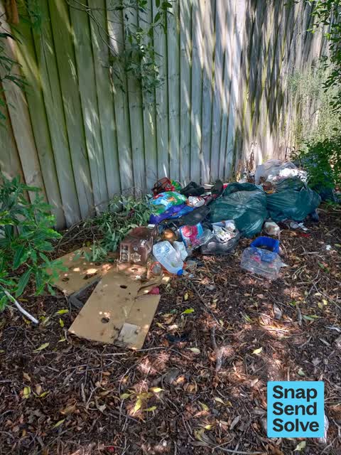 Dumped Rubbish — a report photo
