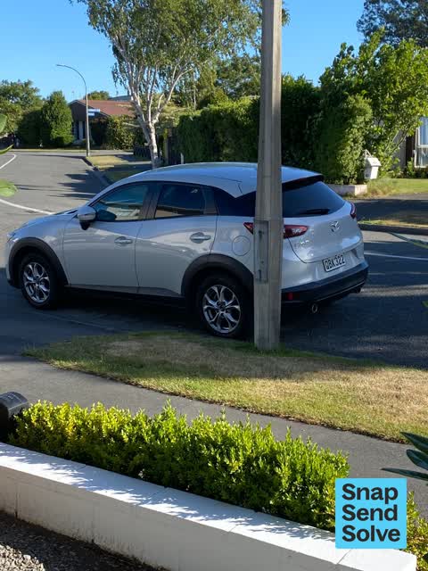 Hazard — vehicle — a report photo