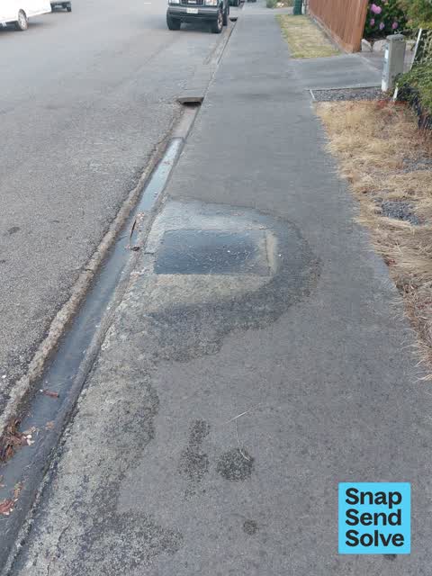 Water Leak, a report photo