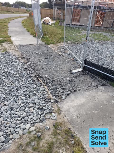 Pavement - Damaged, a report photo