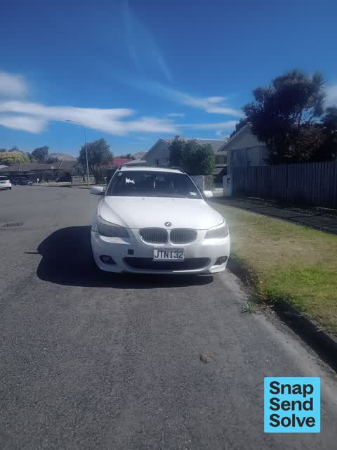 Abandoned Vehicle, a report photo