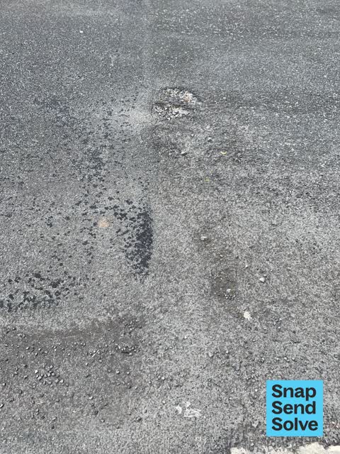 Damaged Road, a report photo