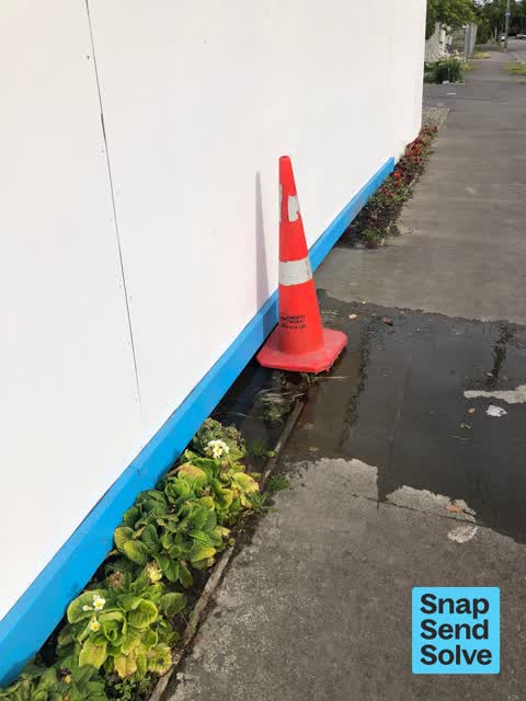 Water Leak, a report photo