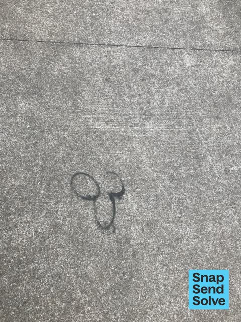 Graffiti, a report photo